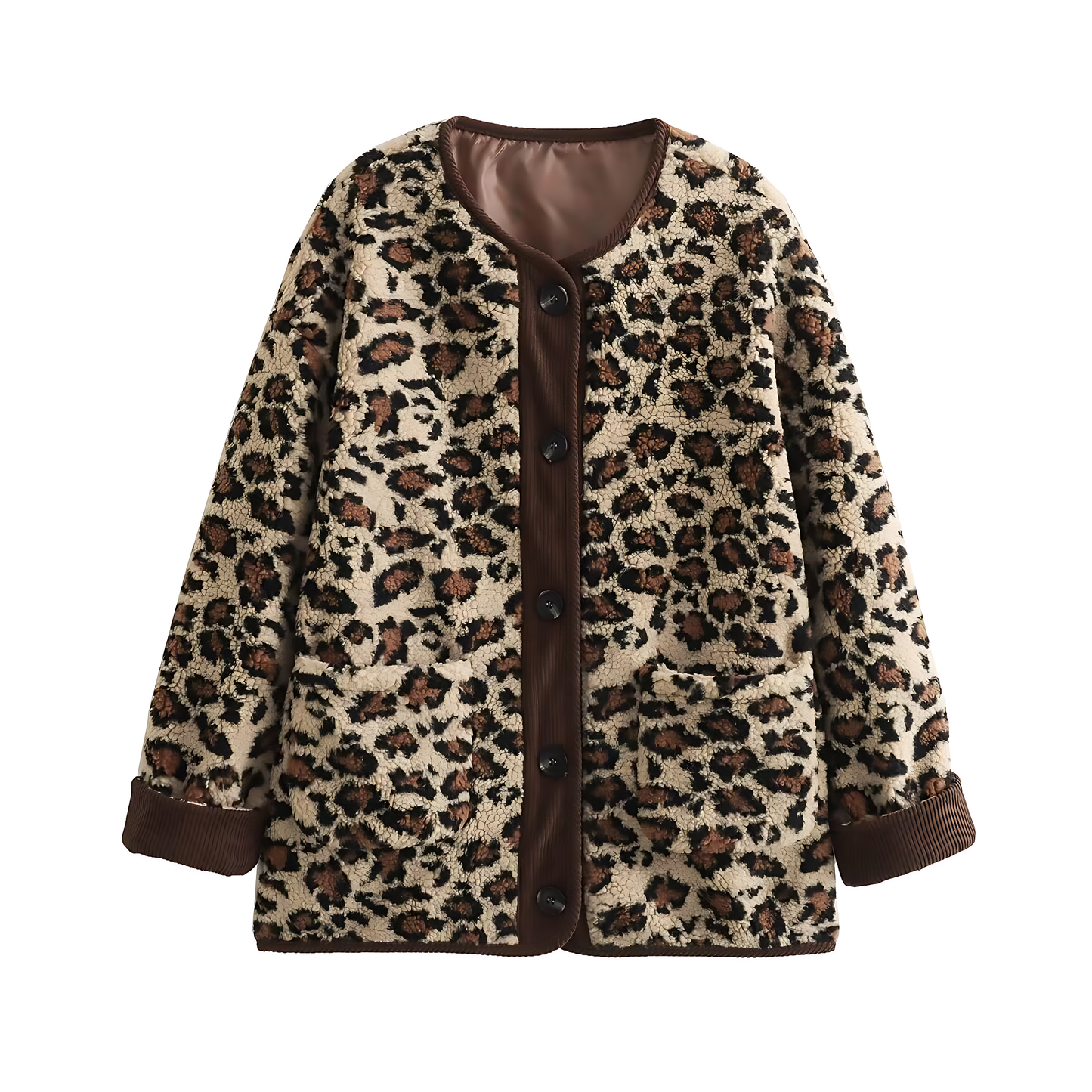 Women’s Cozy Chic Leopard Cardigan