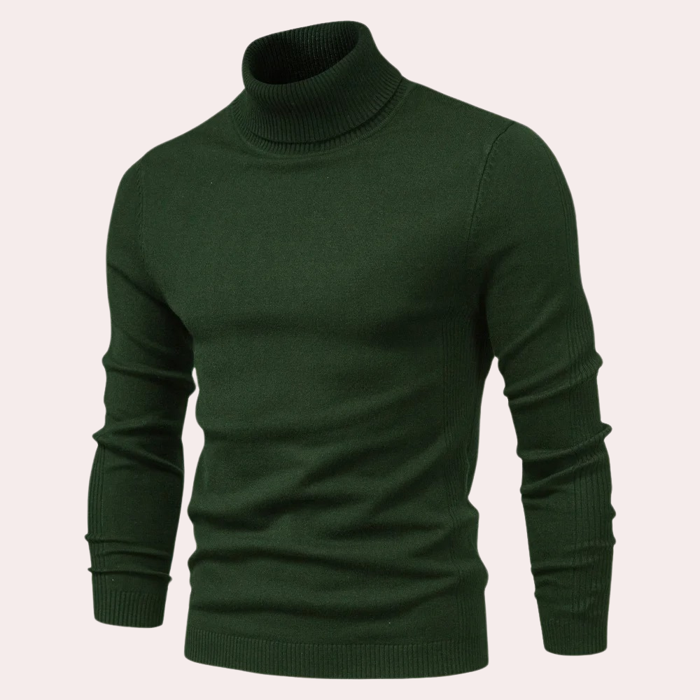 Max | Casual Turtleneck with Slim Fit Design for Men