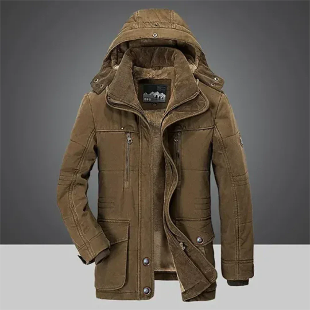 Barnaby | Classic Winter Hooded Jacket for Men