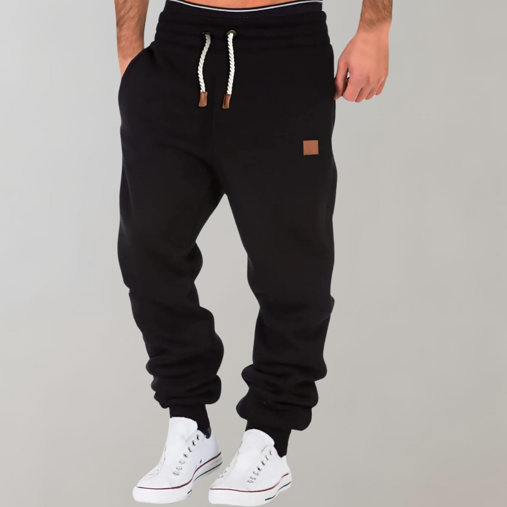 Hoder | Baggy Jogging Pants with Adjustable Waistband for Men