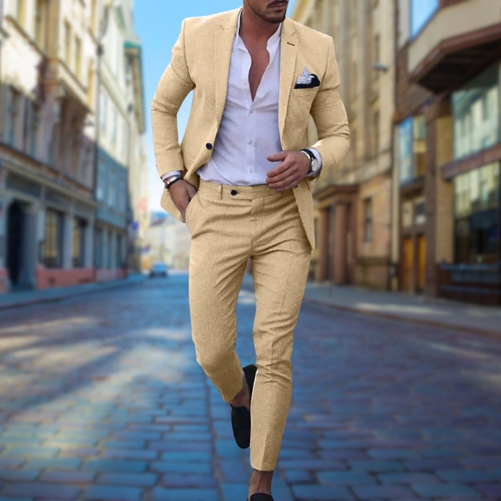 Michael | Elegant Slim Fit Men’s Suit for Wedding Guests