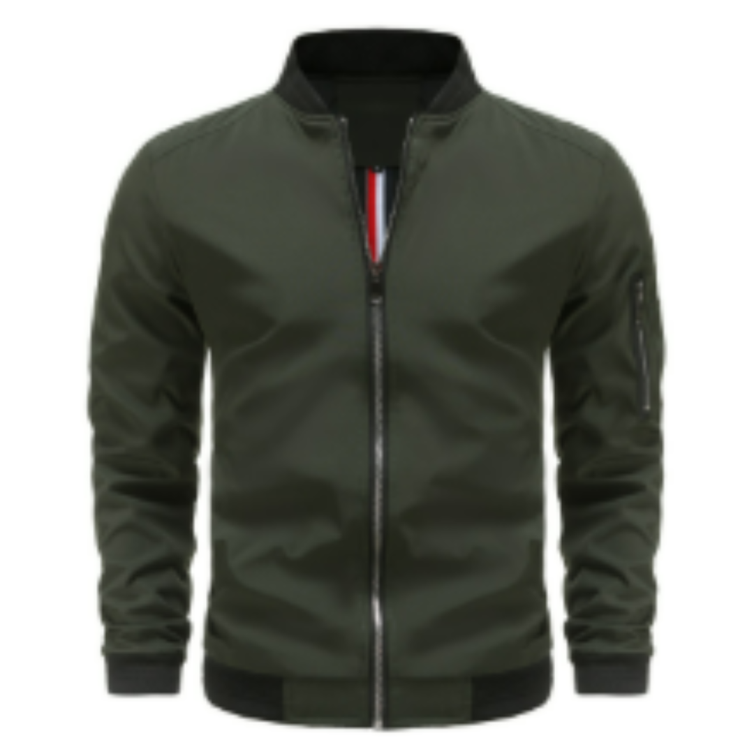 Merrick | Classic Zip-Up Bomber Jacket for Men
