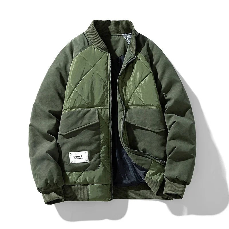 Dorian | Durable Quilted Bomber Jacket for Men