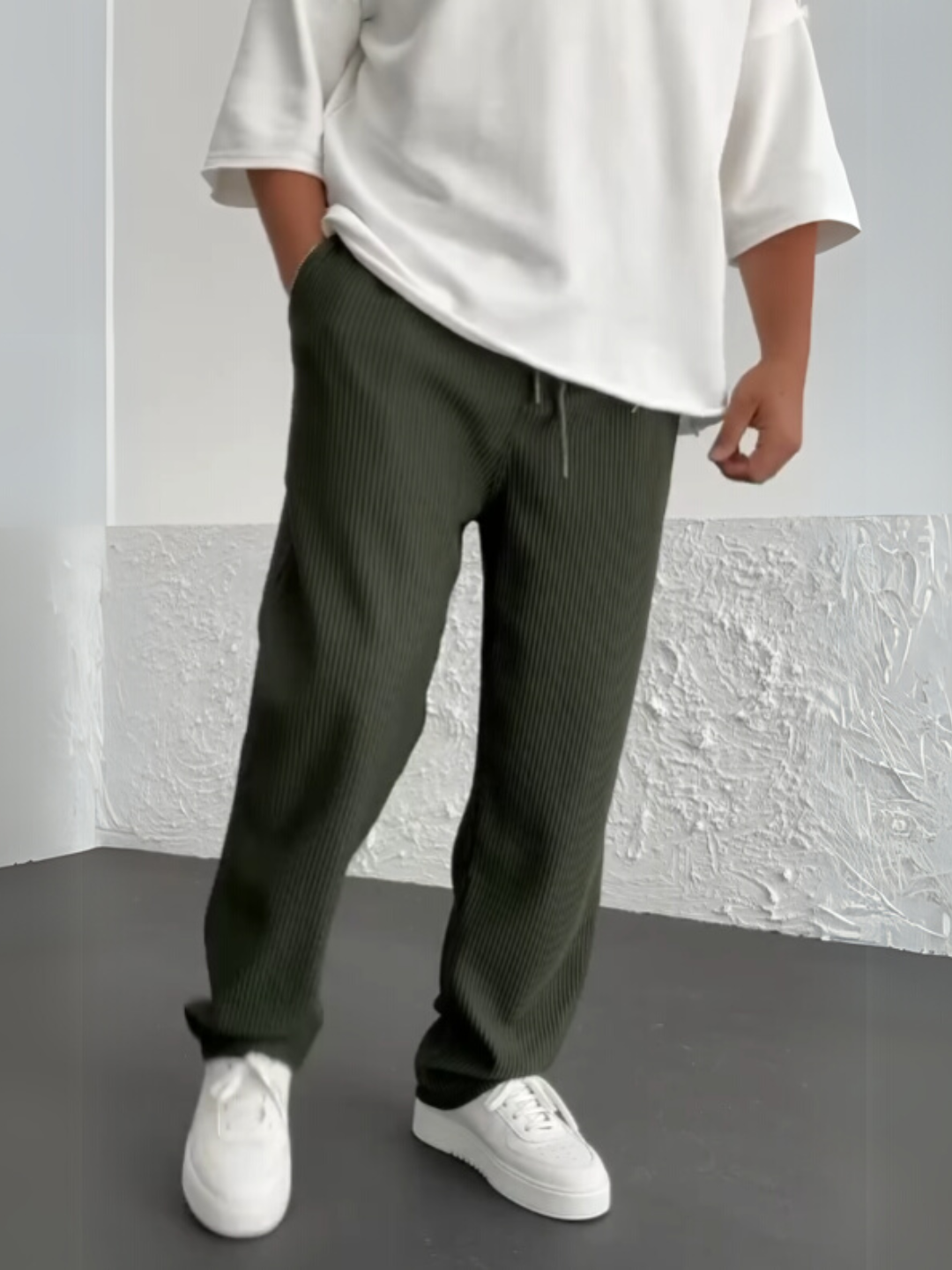 Valentin | Tailored Ribbed Pants with Ultimate Comfort for Men