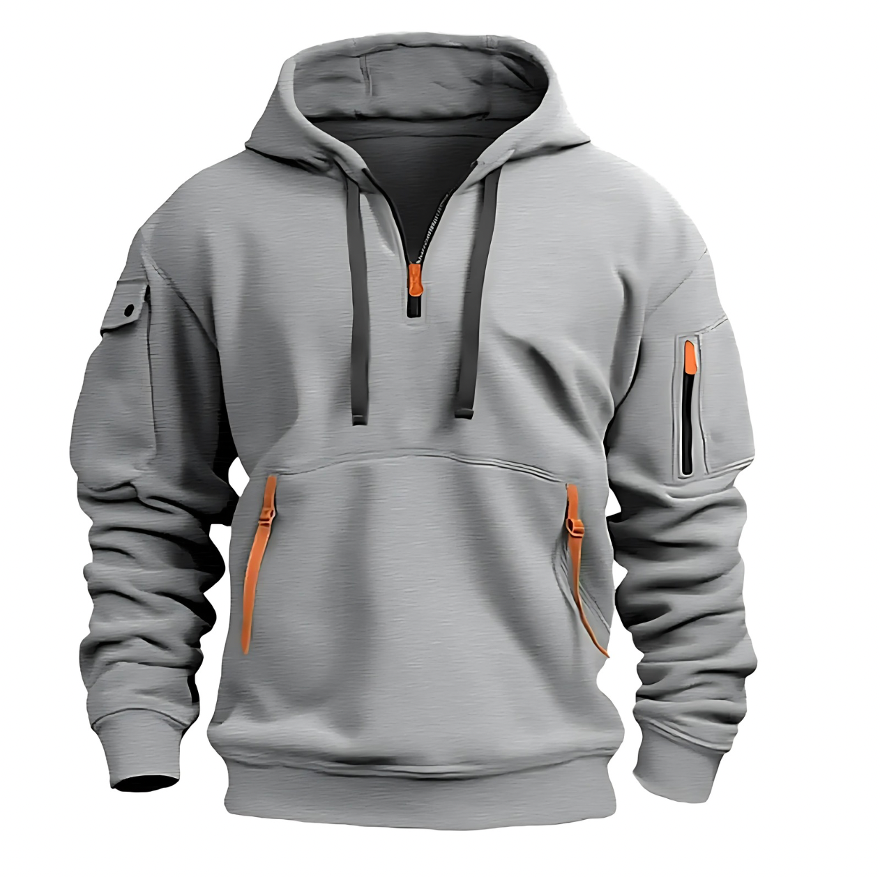 Men’s Tactical Adventure Hoodie with Utility Pockets