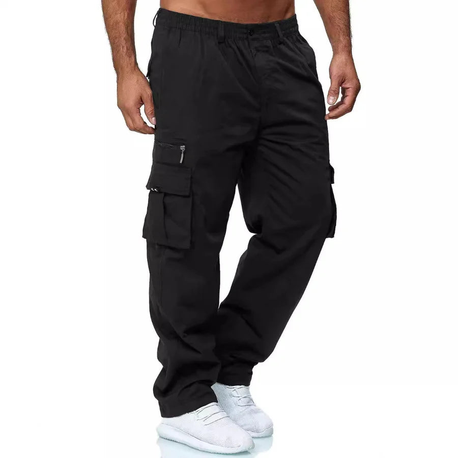 Men’s Utility Cargo Pants with Pockets