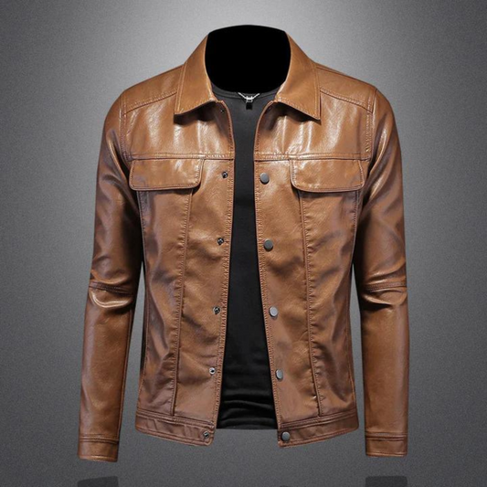 Charleso | Biker-Inspired Men's Bomber Jacket