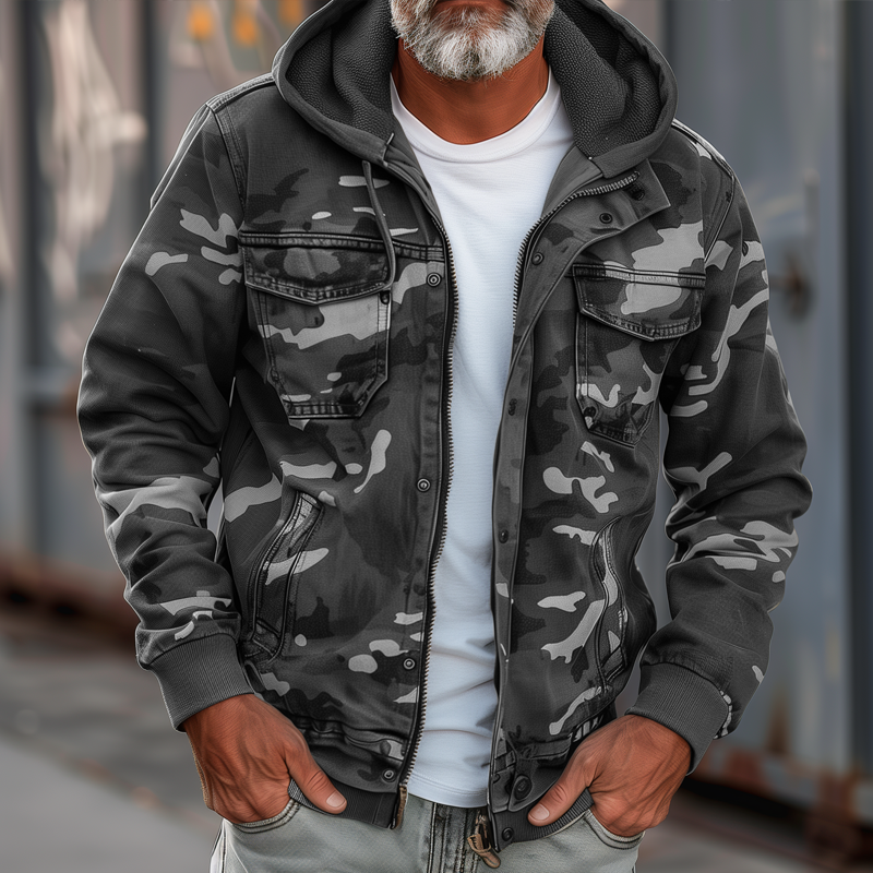 Rihaan | Men's Camouflage Waterproof Jacket