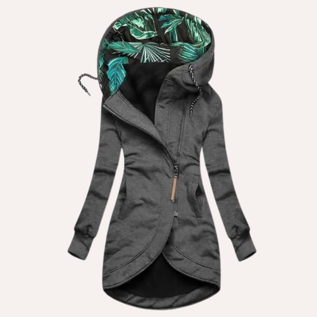 Solenya | Hooded Fleece Jacket for Women