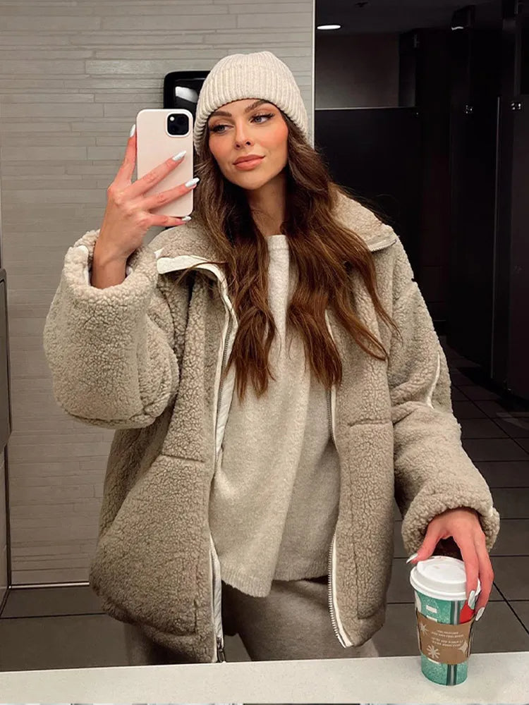 Madeline | Cozy Teddy Jacket for Women