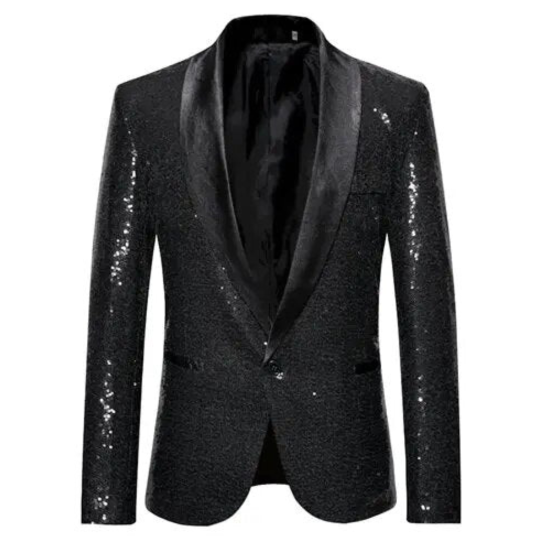Kester | Formal Sequin Coat for Men