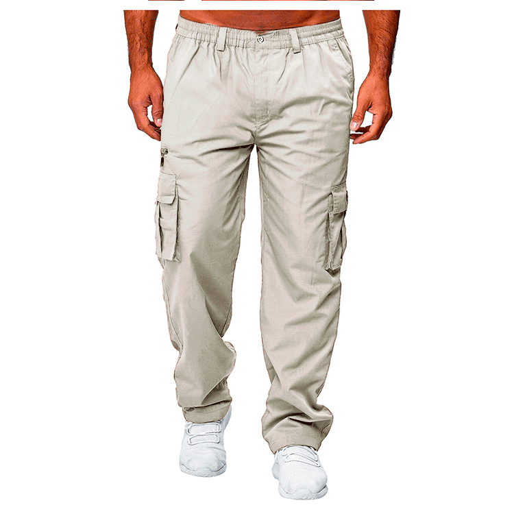 Men’s Utility Cargo Pants with Pockets