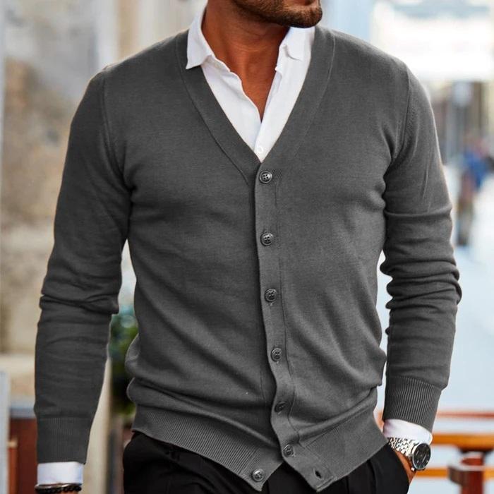 Jacoby | Cozy Knitted Cardigan for Men