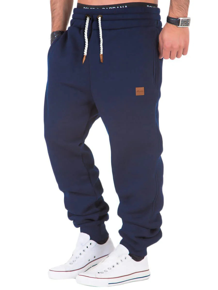 Men’s Classic Jogger Pants with Drawstring