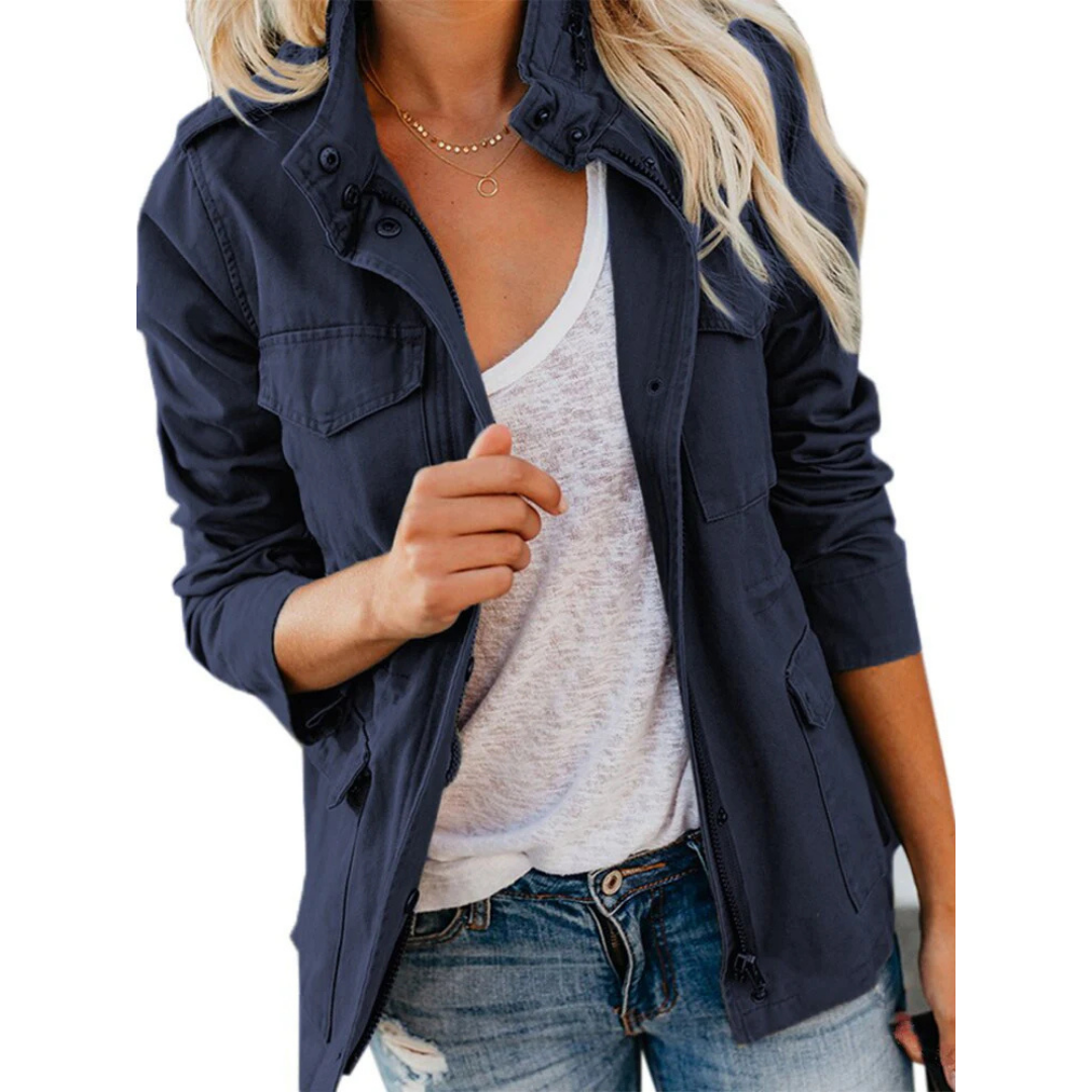 Makena | Modern Chic Jacket With Zipper for Women