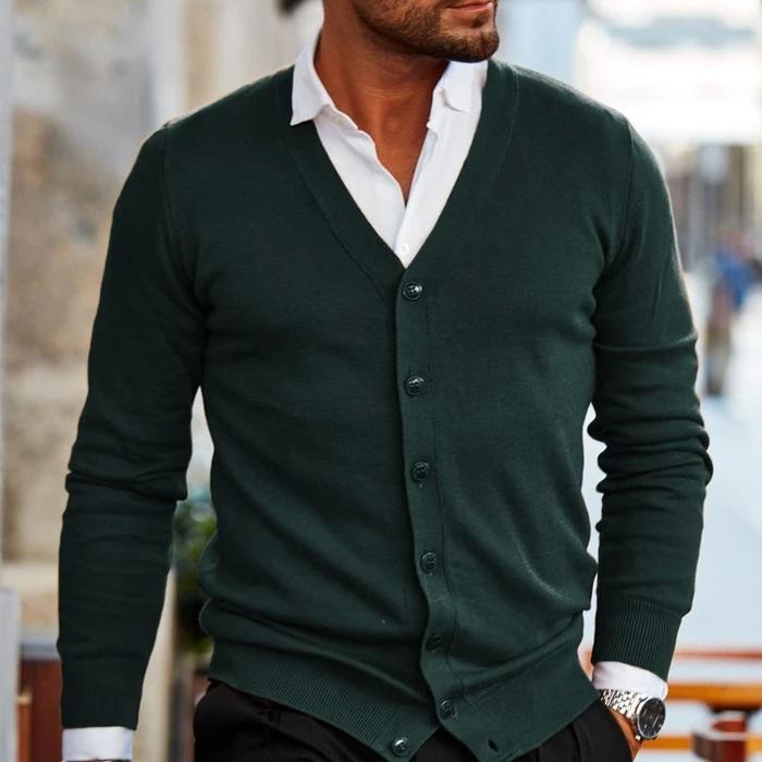 Jacoby | Cozy Knitted Cardigan for Men