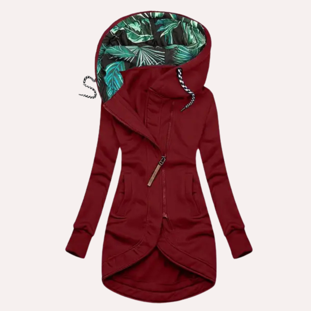 Solenya | Hooded Fleece Jacket for Women