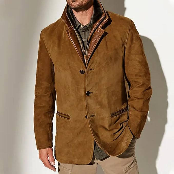 Luka | Warm Vintage-Inspired Jacket for Men