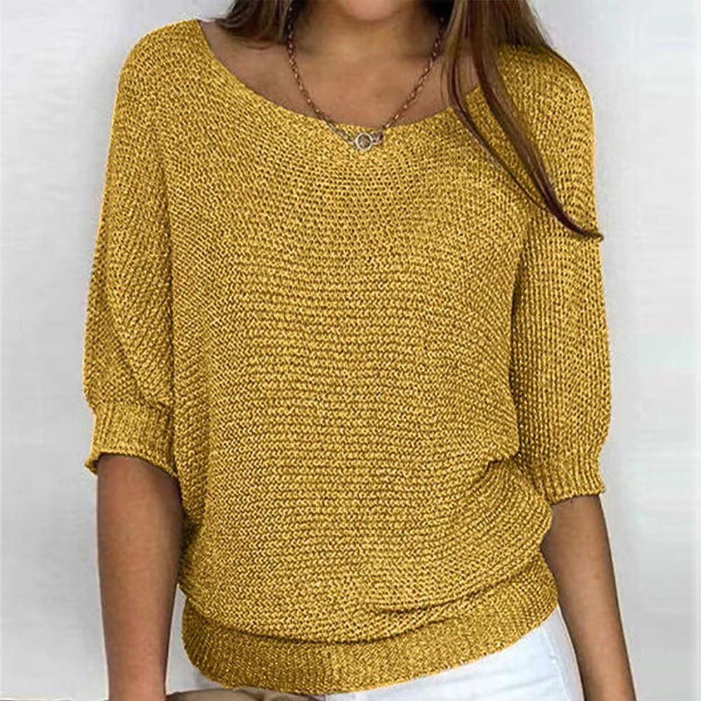 Elegant Knitted Sweater for Women