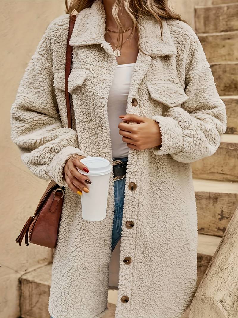 Kaitlynn | Oversized Teddy Coat for Winter for Women