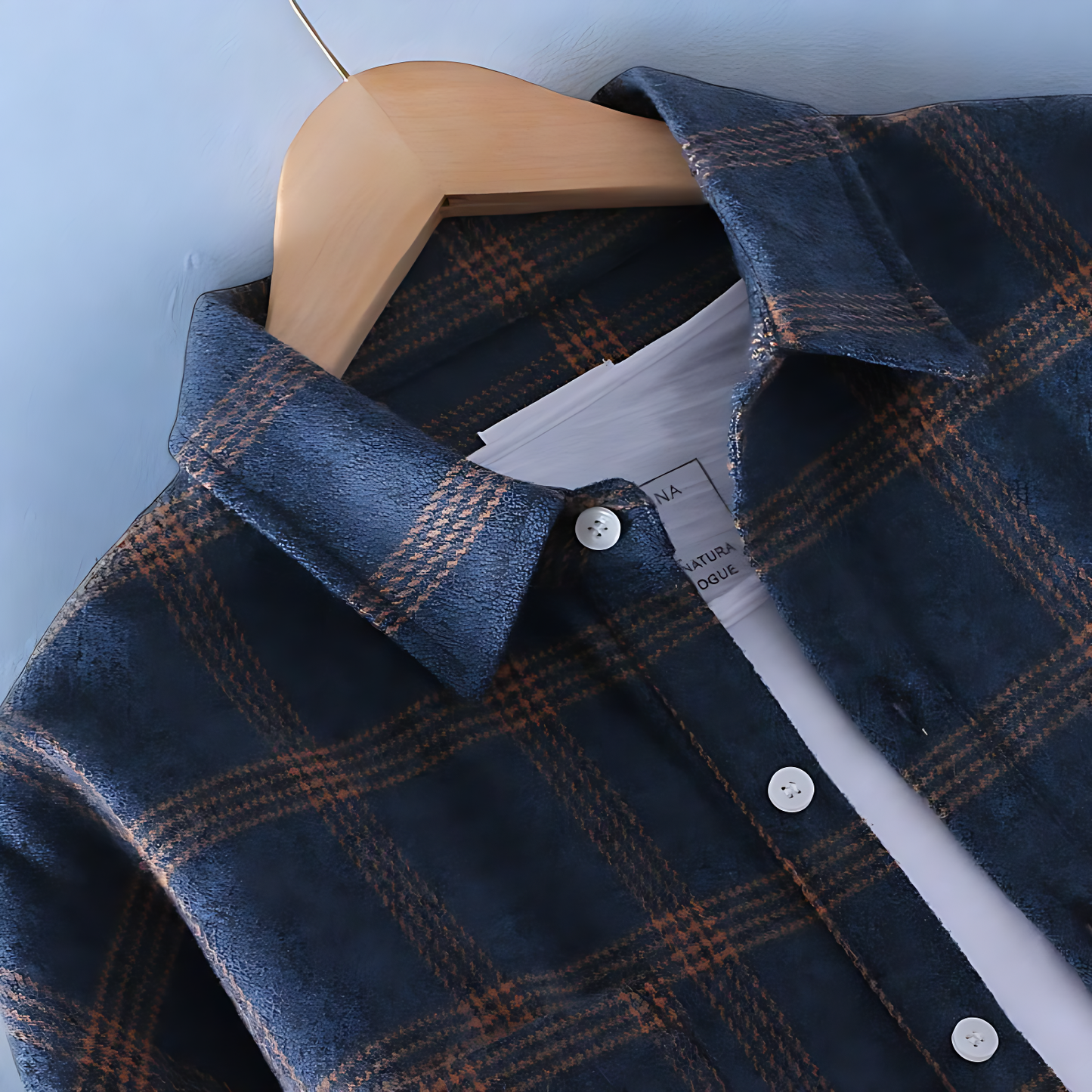 Men’s Casual Flannel Checkered Shirt - Classic Plaid Design