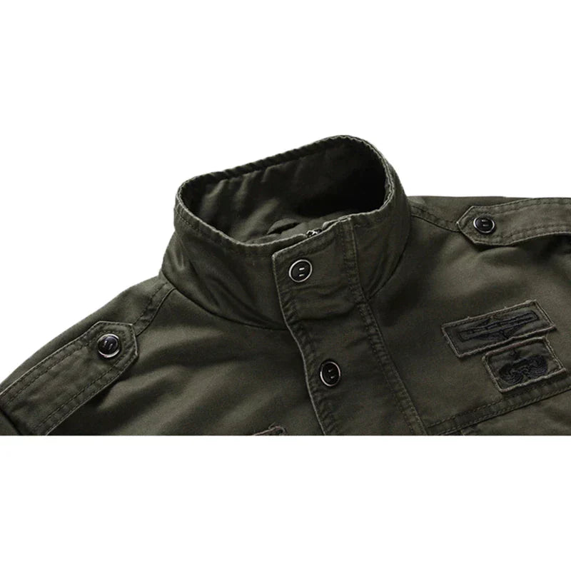 Whitaker | Long-Sleeve Biker Jacket for Men