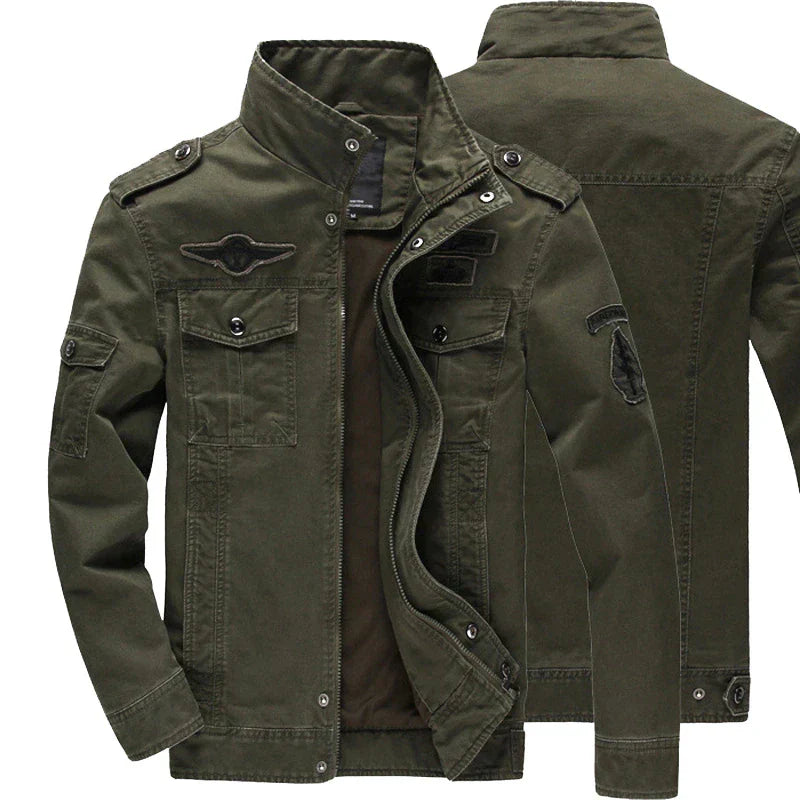 Whitaker | Long-Sleeve Biker Jacket for Men
