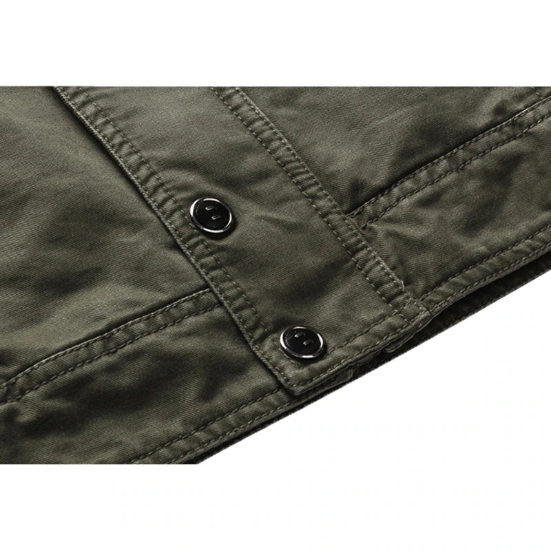 Whitaker | Long-Sleeve Biker Jacket for Men