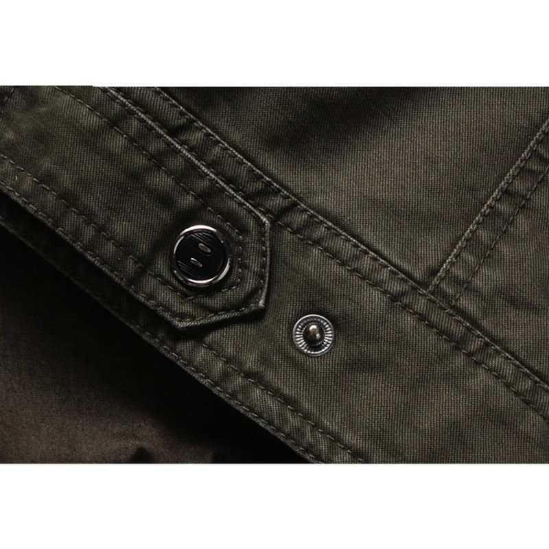 Whitaker | Long-Sleeve Biker Jacket for Men