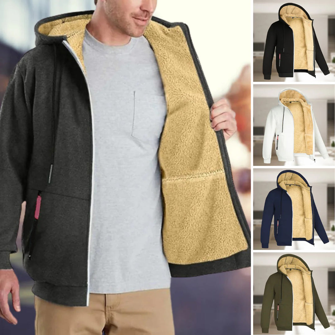 Will | Insulated Winter Jacket with Hood and Stylish Design for Men