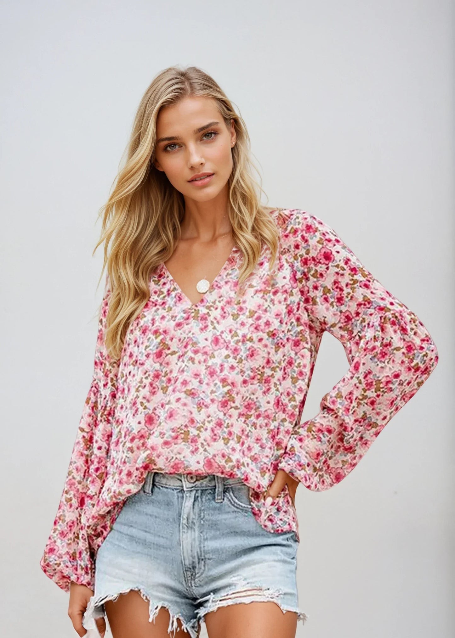 Briony | Floral Blouse for Women