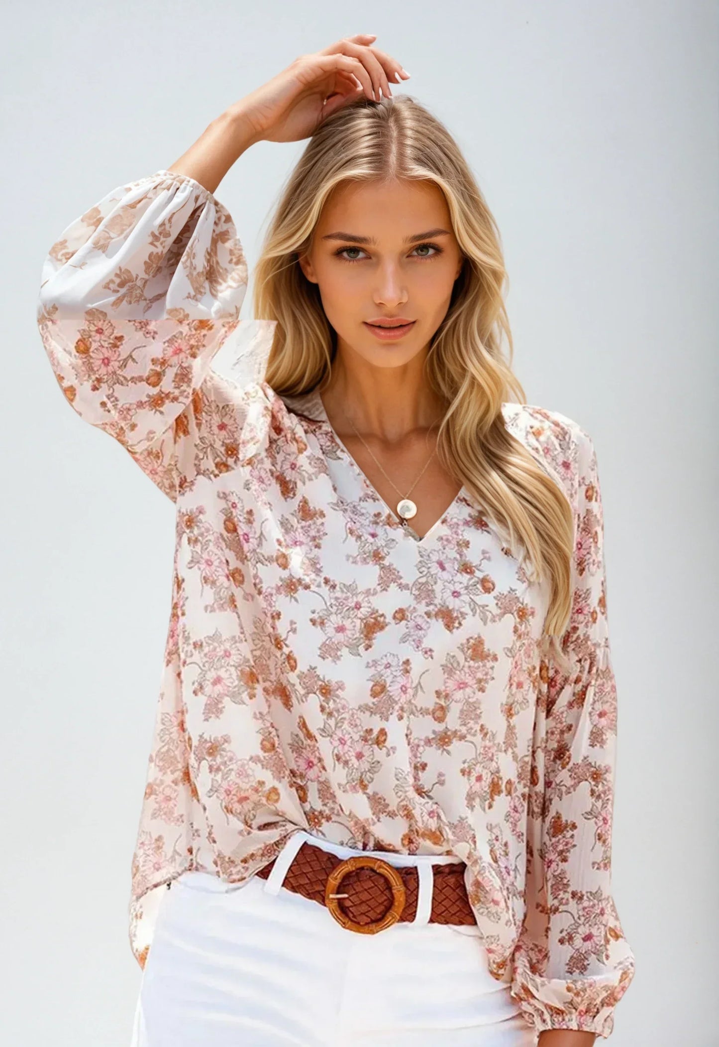 Briony | Floral Blouse for Women