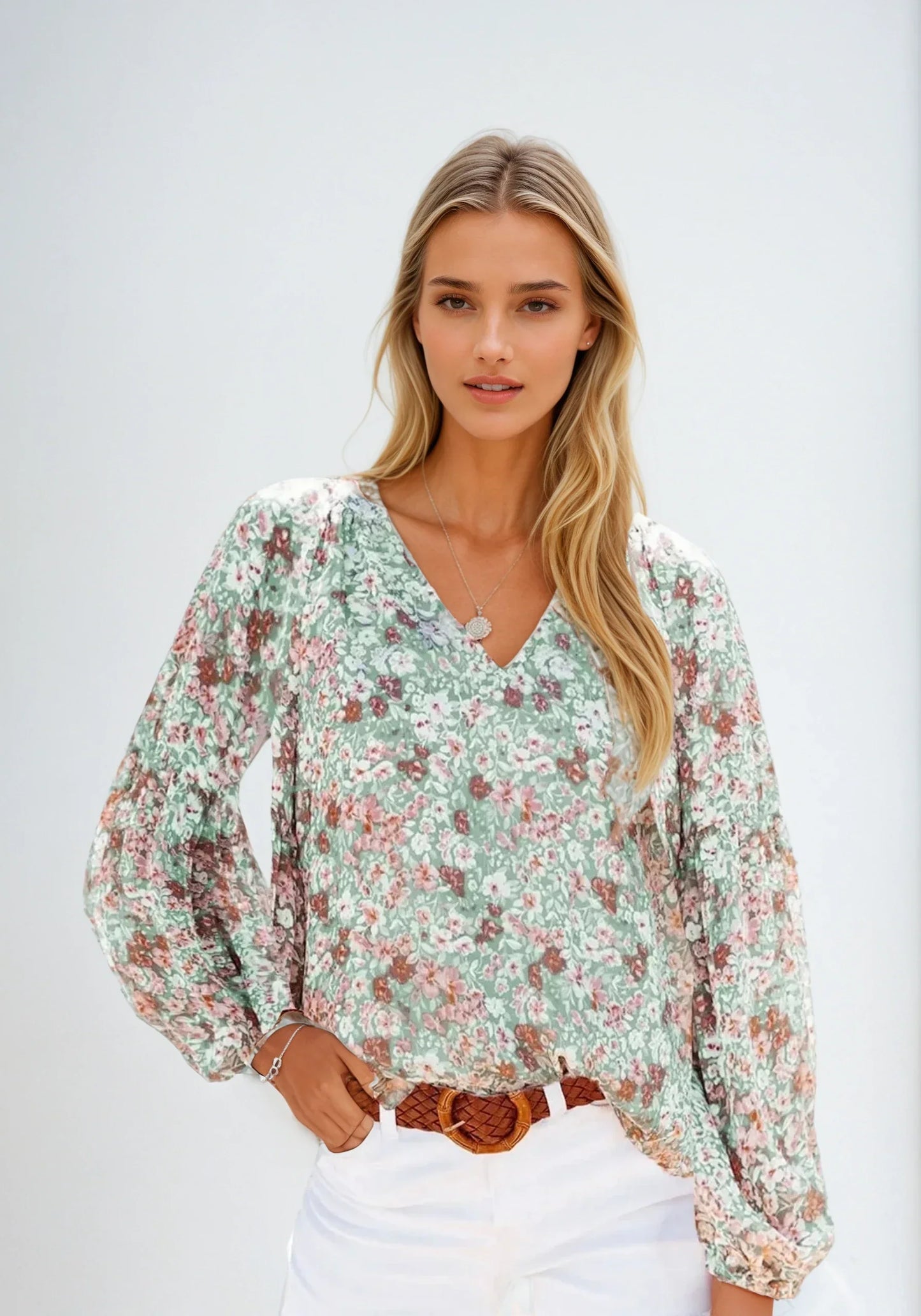 Briony | Floral Blouse for Women