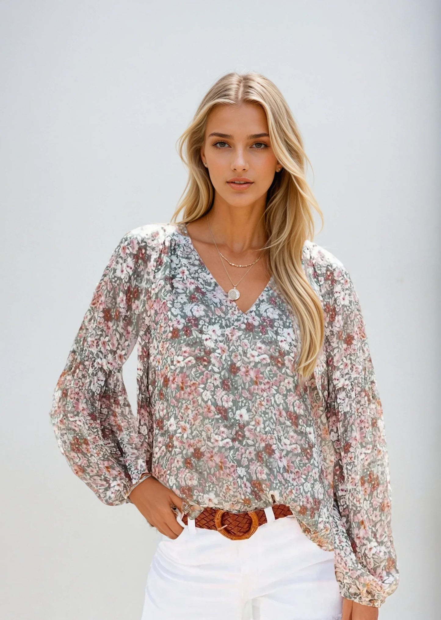 Briony | Floral Blouse for Women
