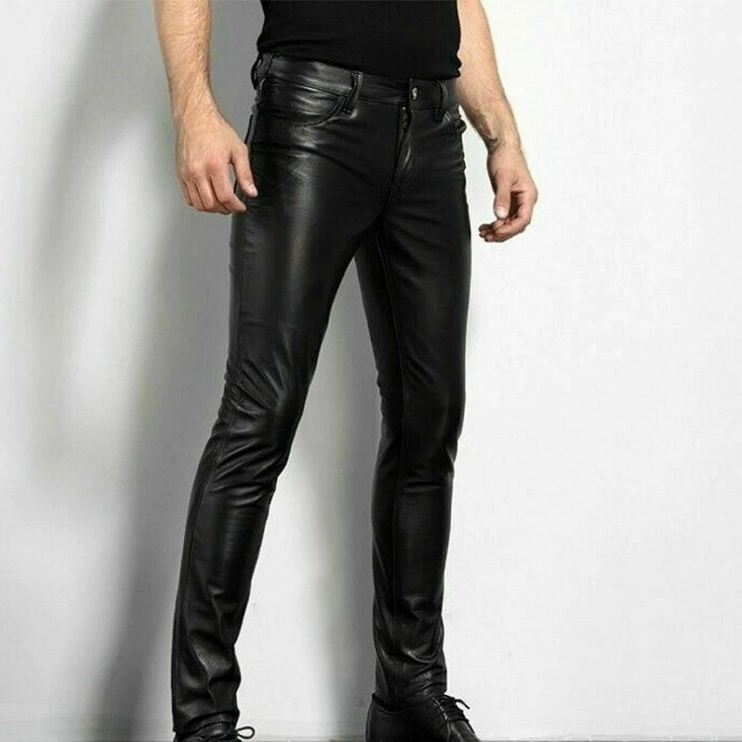 Johnny | Black Pants for men with Slim Fit Design