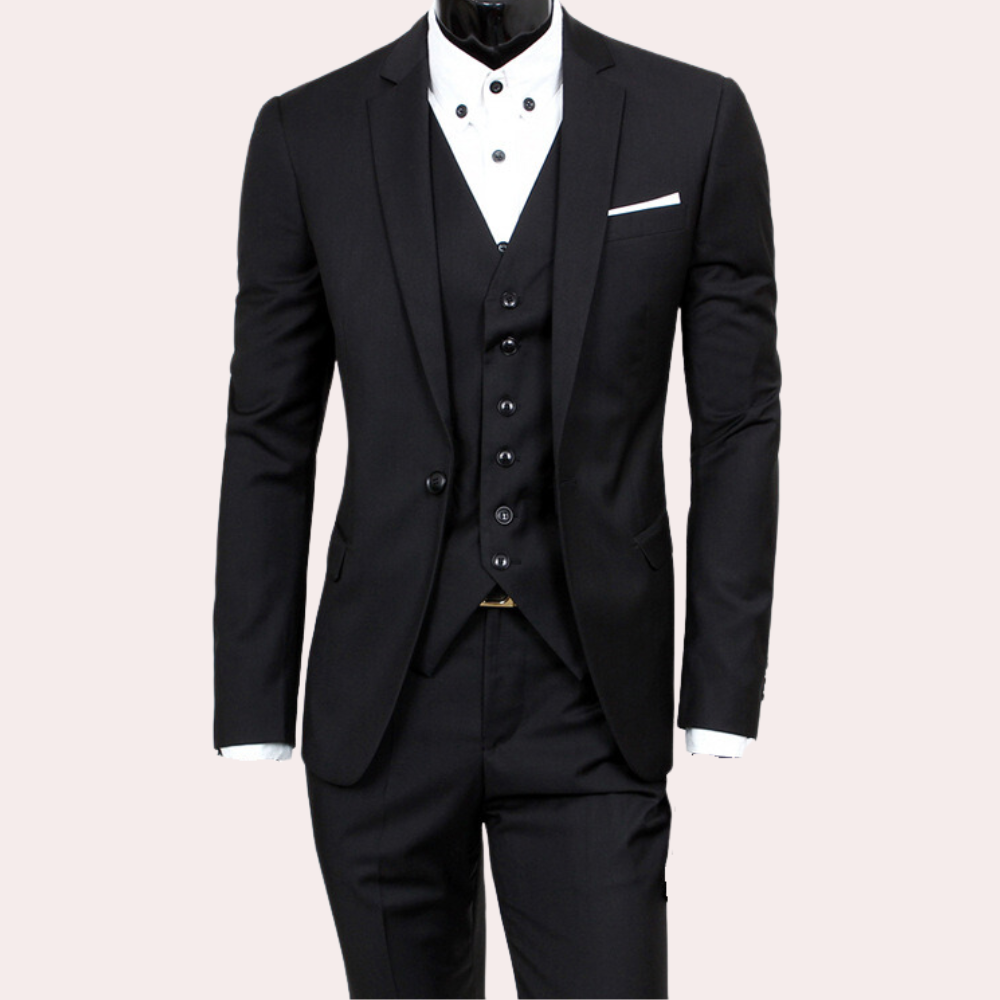 Beaumont | Slim-Fit 3-Piece Suit for Men with Timeless Elegance