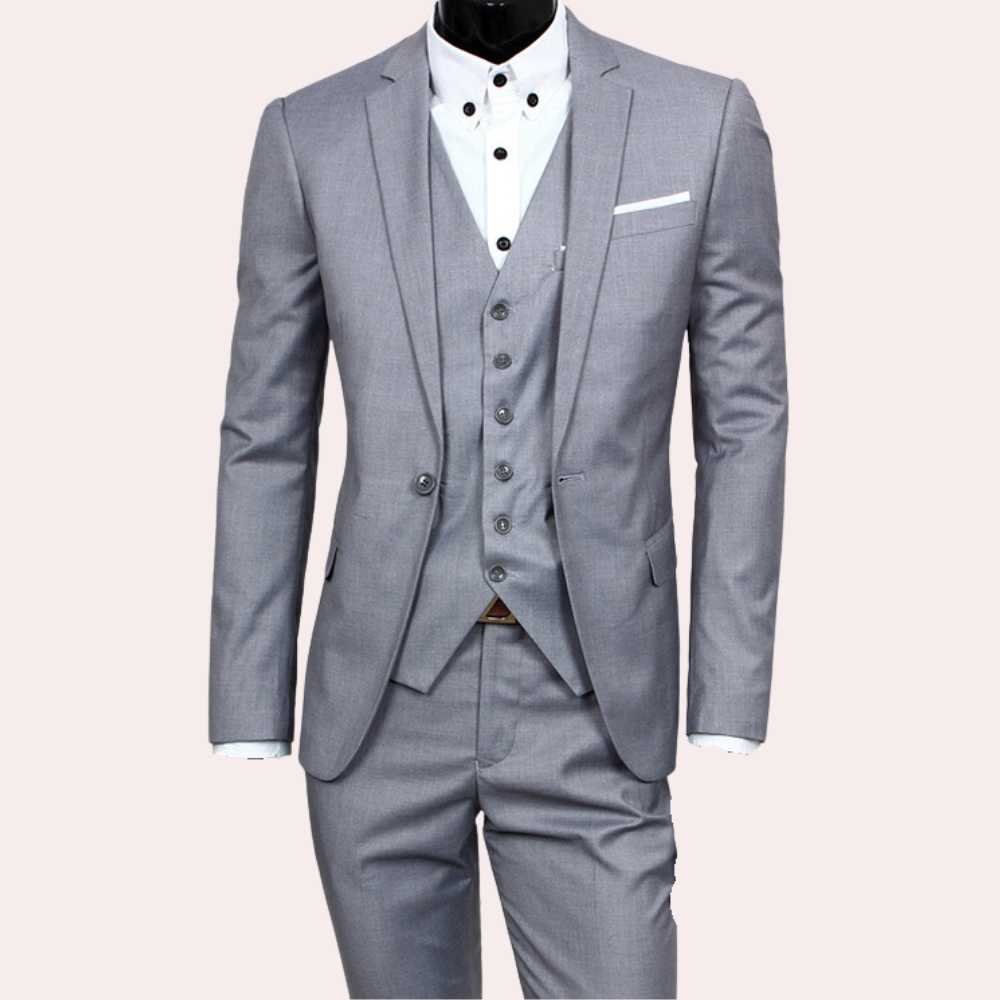 Beaumont | Slim-Fit 3-Piece Suit for Men with Timeless Elegance