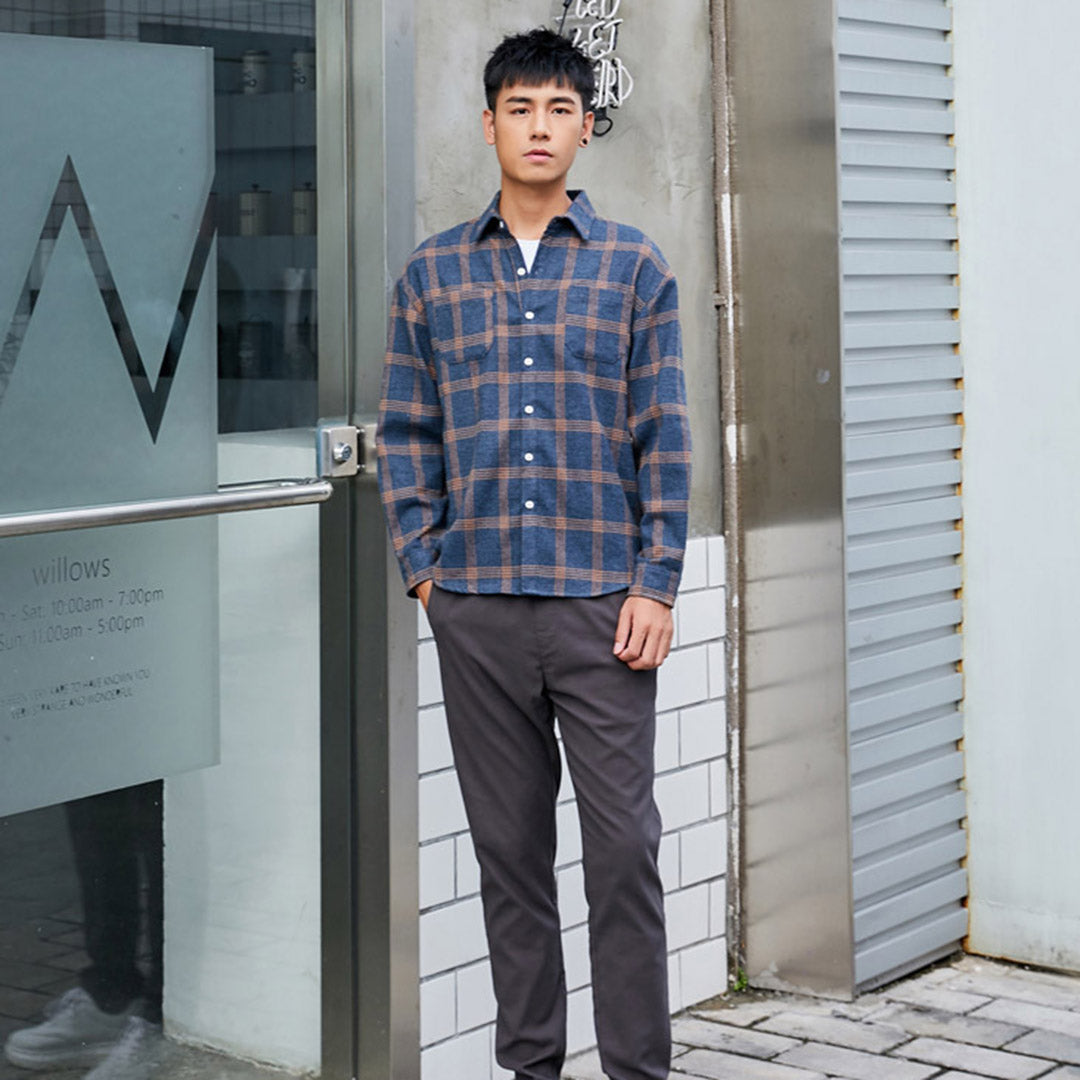 Micah | Casual Damier Shirt for Men