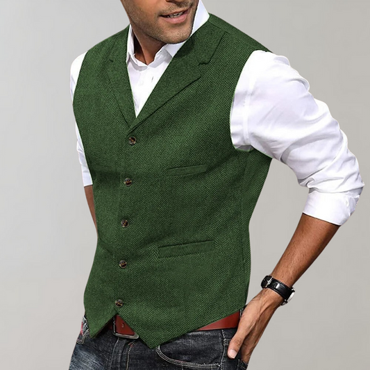 Maddox | Slim Fit Formal Vest with Pockets for Men