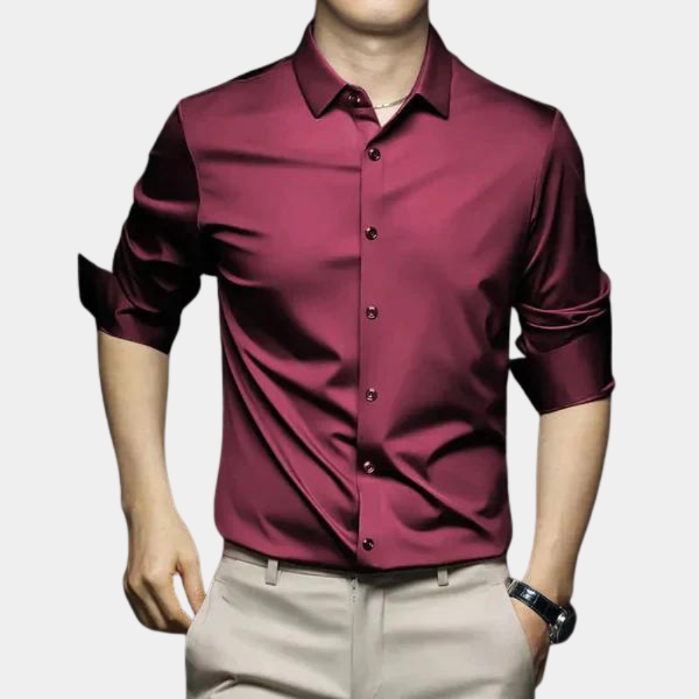Otto | Elegant and Practical No-Wrinkle Shirt for Men