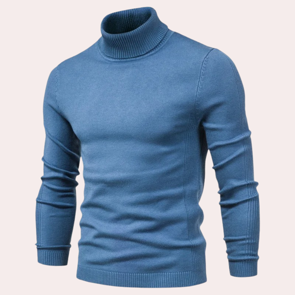 Max | Casual Turtleneck with Slim Fit Design for Men