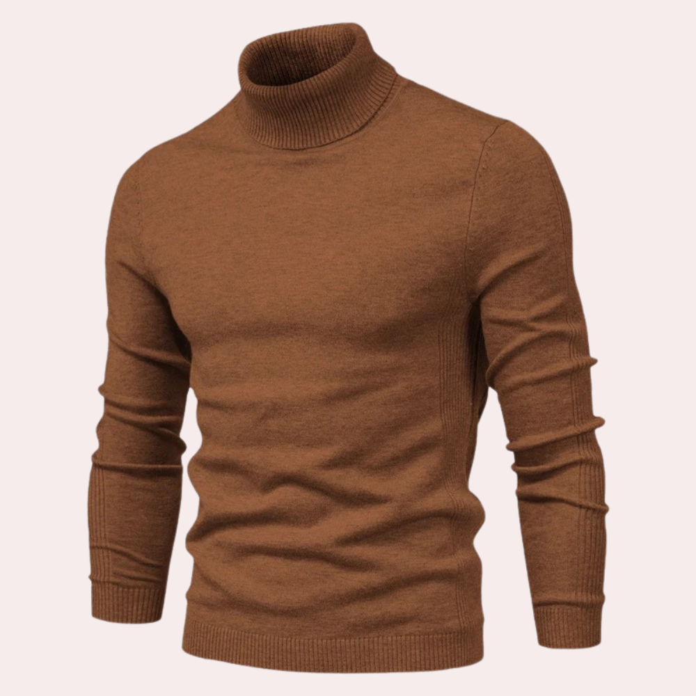 Max | Casual Turtleneck with Slim Fit Design for Men