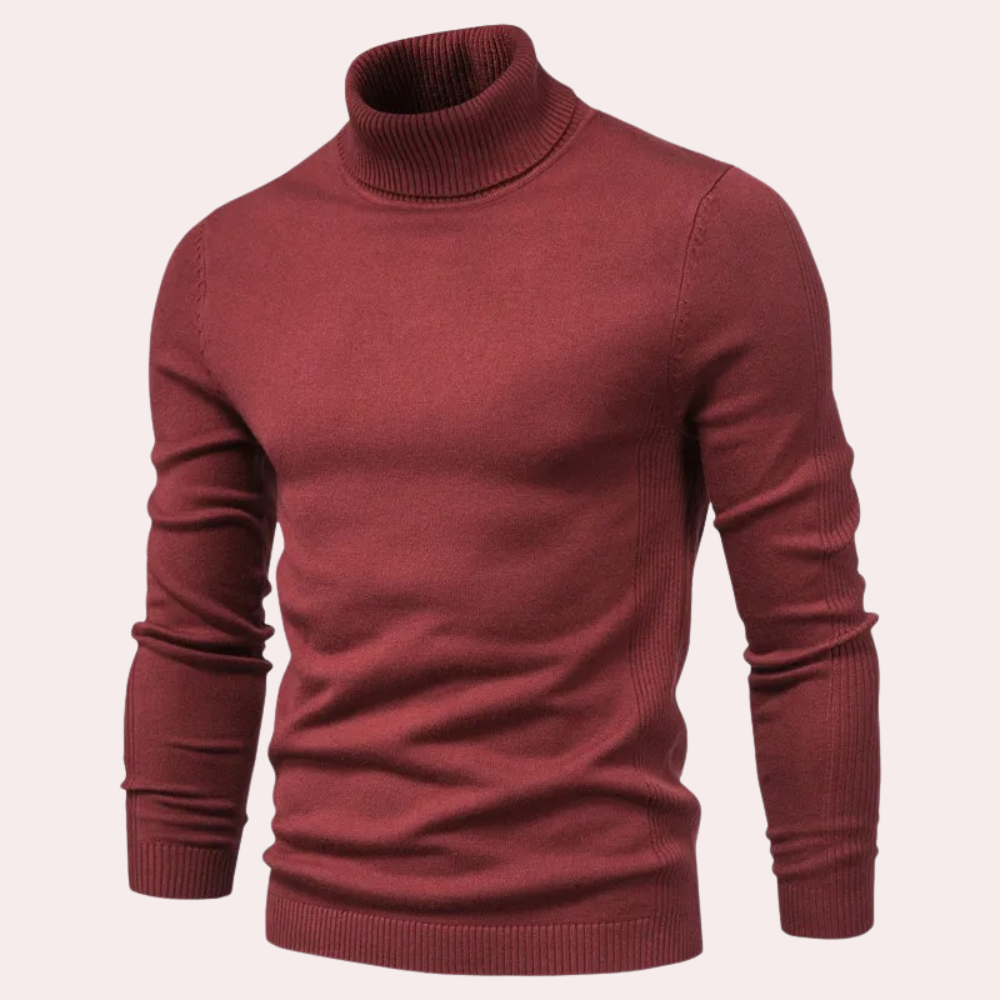 Max | Casual Turtleneck with Slim Fit Design for Men