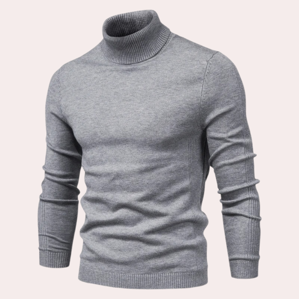 Max | Casual Turtleneck with Slim Fit Design for Men