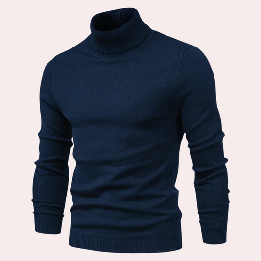 Max | Casual Turtleneck with Slim Fit Design for Men