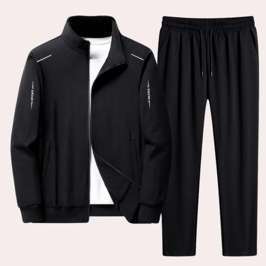 Randy | Men's Comfortable Tracksuit with Stand-up Collar