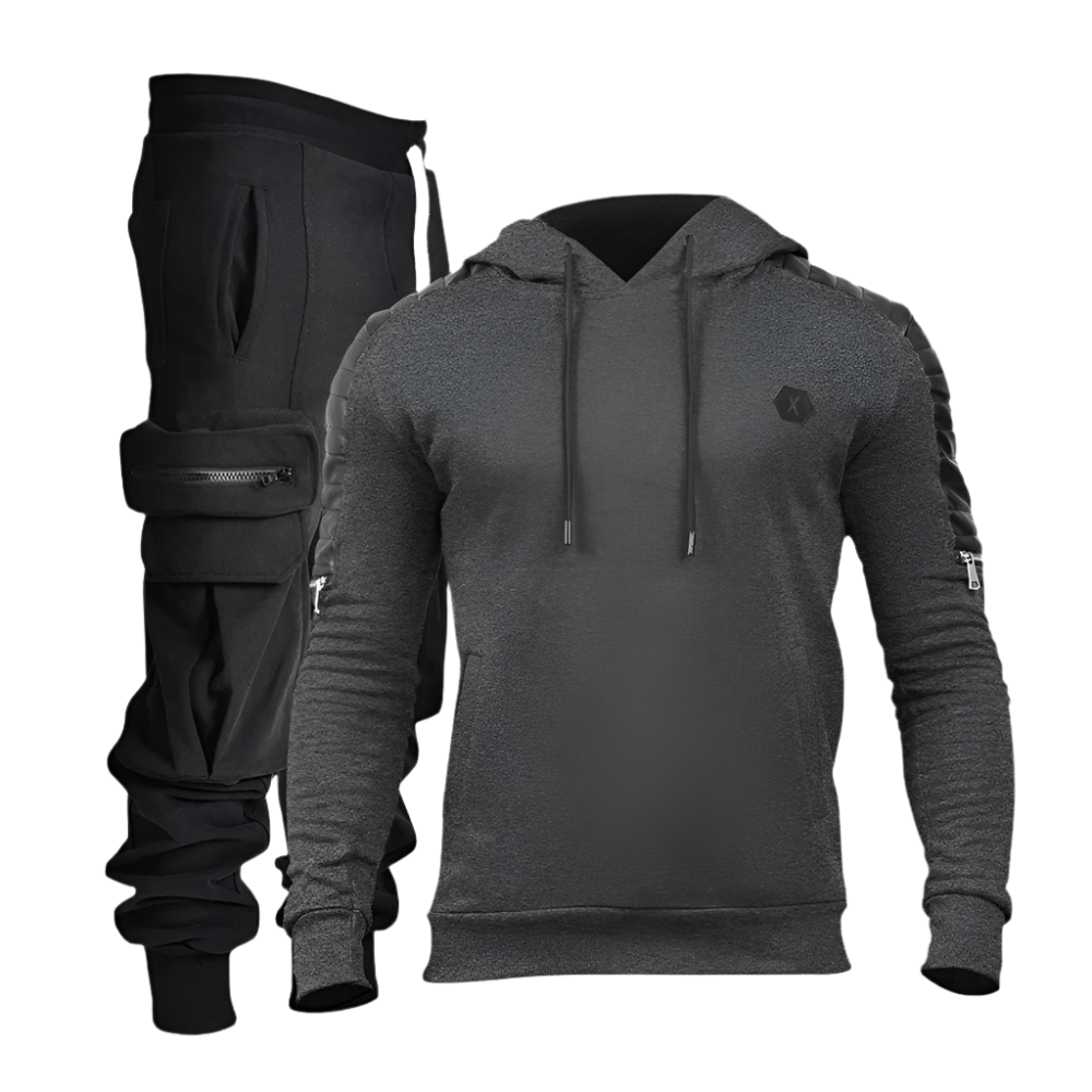 Kylan | Ultimate Comfort Hoodie and Jogger Set for Men
