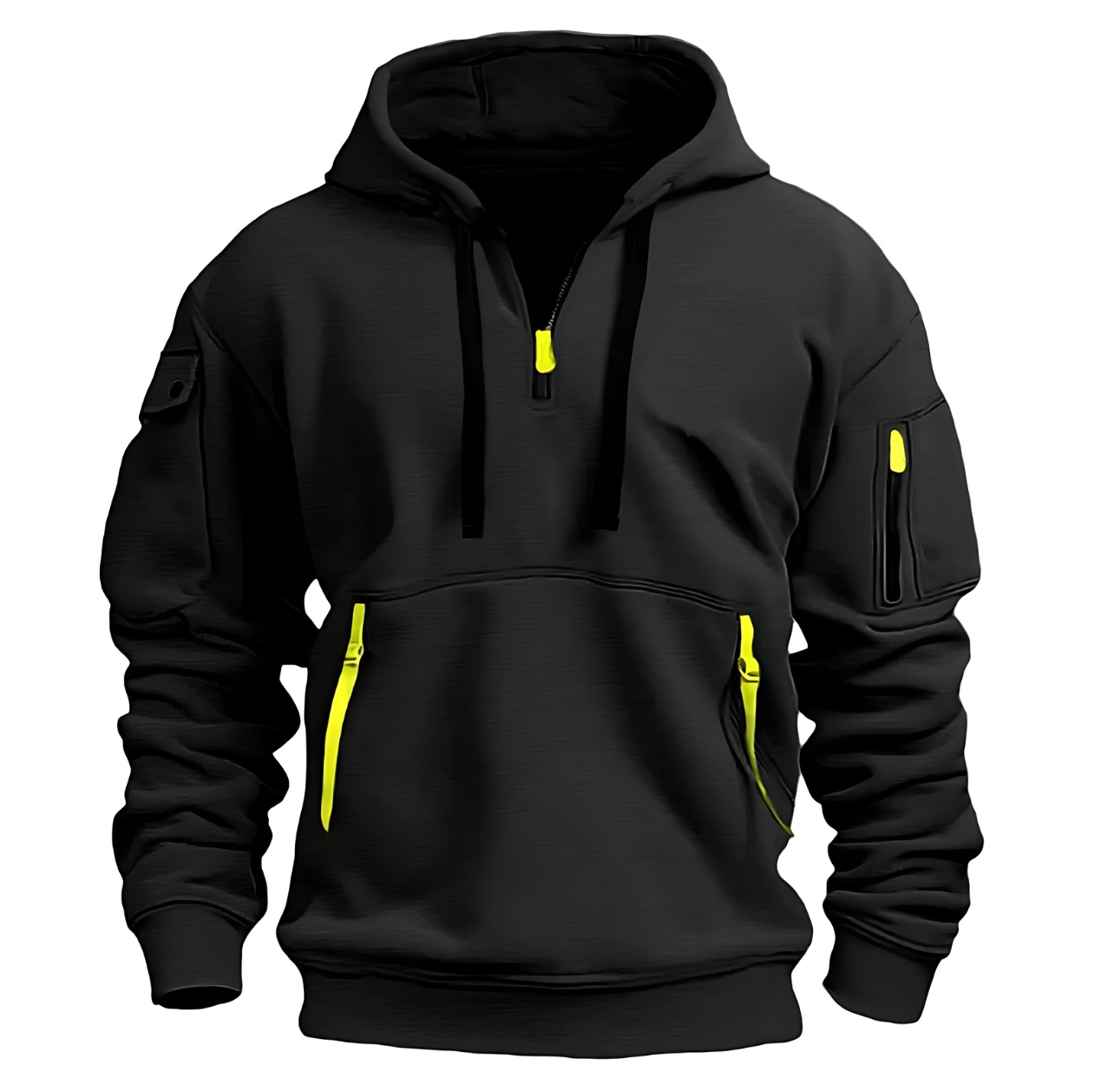 Men’s Tactical Adventure Hoodie with Utility Pockets