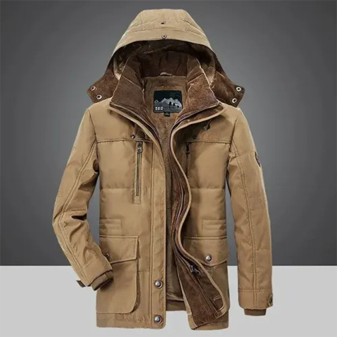 Barnaby | Classic Winter Hooded Jacket for Men