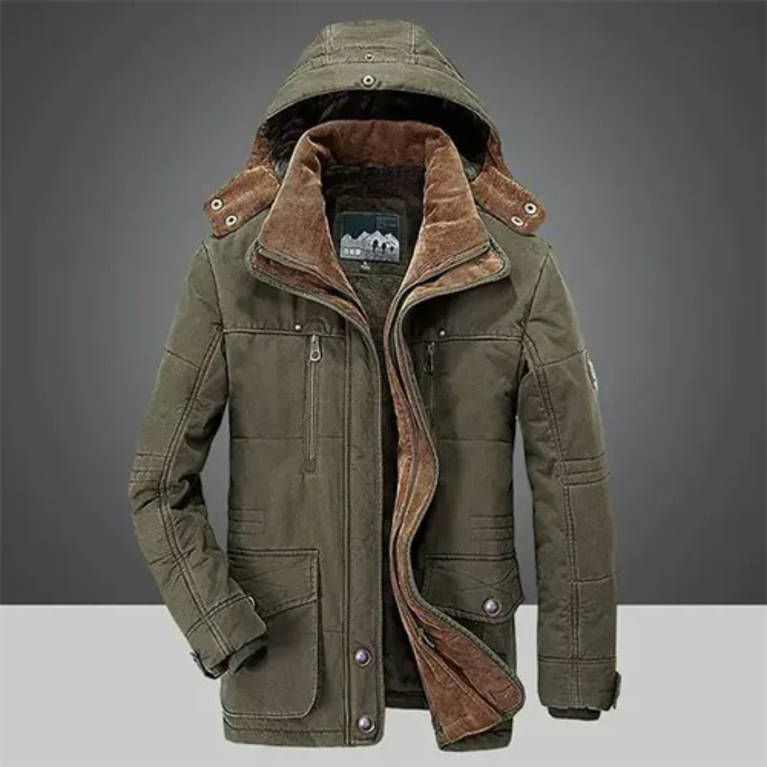 Barnaby | Classic Winter Hooded Jacket for Men